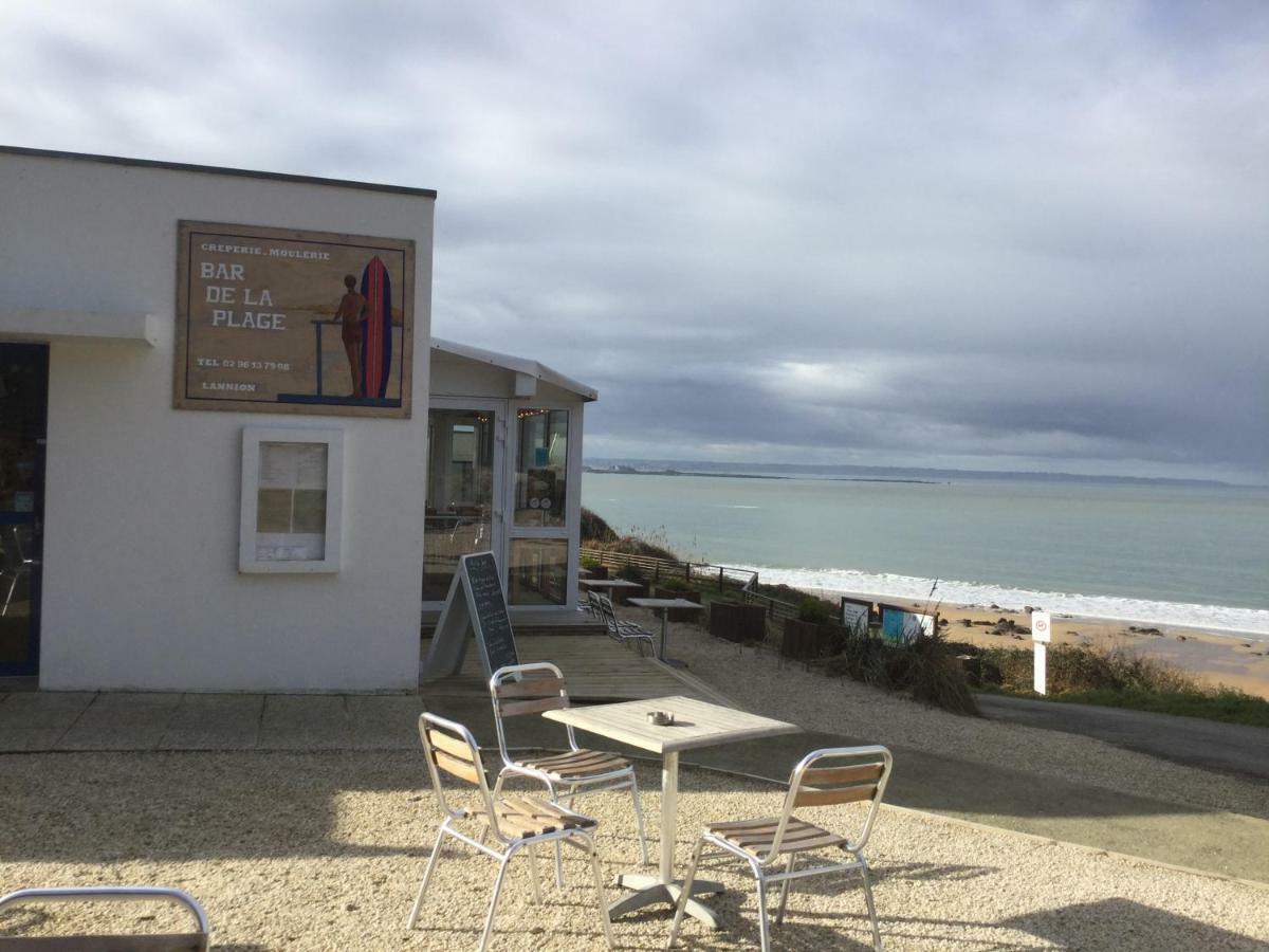 La Maison De La Plage Beg Leguer Ланьон Экстерьер фото
